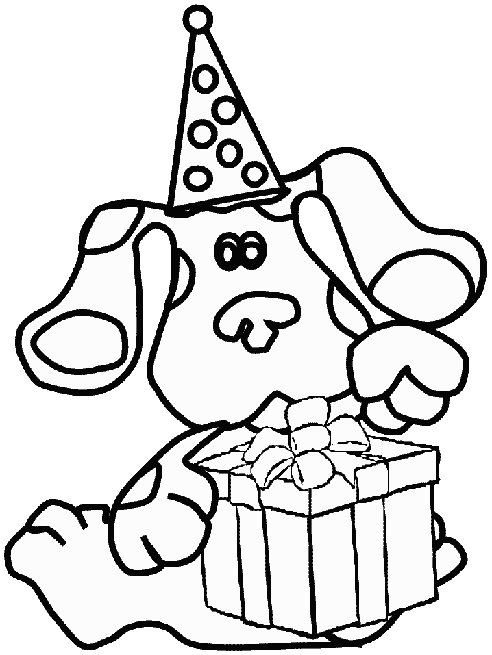 Kids-n-fun.com | 15 coloring pages of Blues Clues